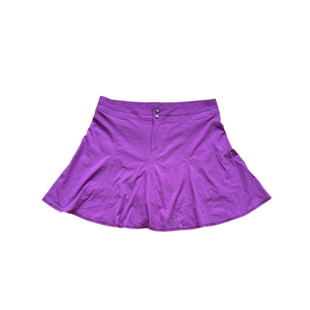 Title Nine Purple Athletic Pickleball Golf Mini Skort Size 14 Gorp